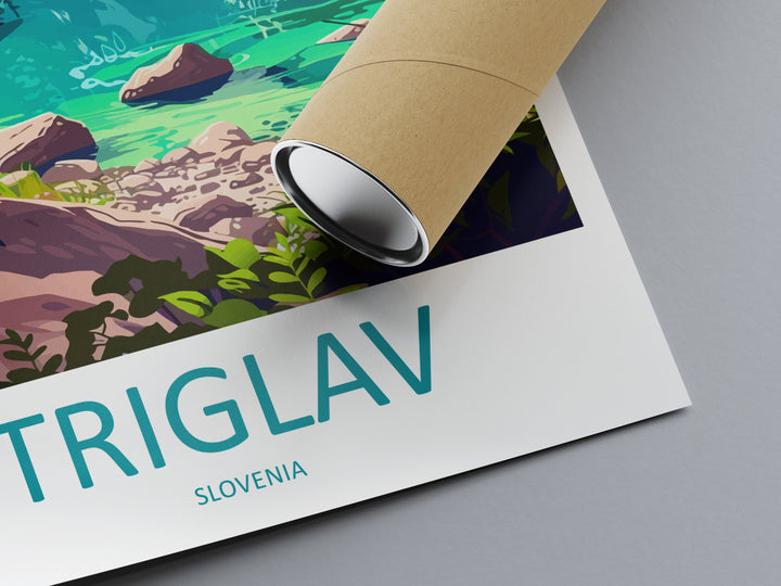 Triglav Travel Print Triglav Home Décor Slovenia Art Print Triglav Wall Print For Triglav Gift Wall Hanging Triglav Artwork Décor Hanging