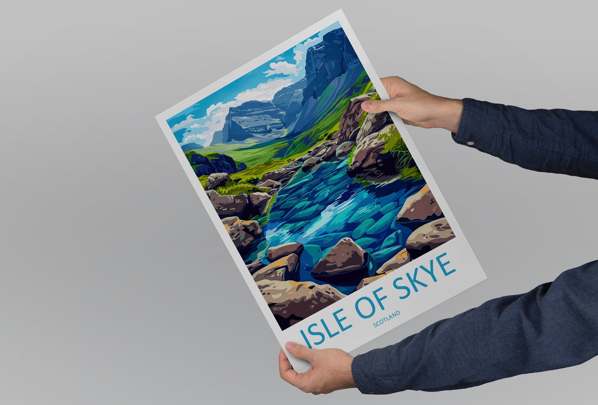 Isle of Skye Print Isle of Skye Home Decor Landscape Art Print Isle of Skye Wall Art for Scotland Enthusiast Gift Wall Hanging Isle of Skye