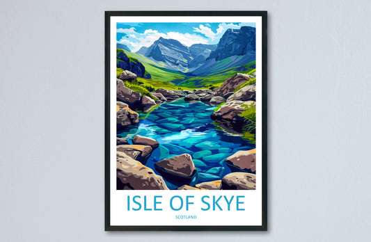 Isle of Skye Print Isle of Skye Home Decor Landscape Art Print Isle of Skye Wall Art for Scotland Enthusiast Gift Wall Hanging Isle of Skye