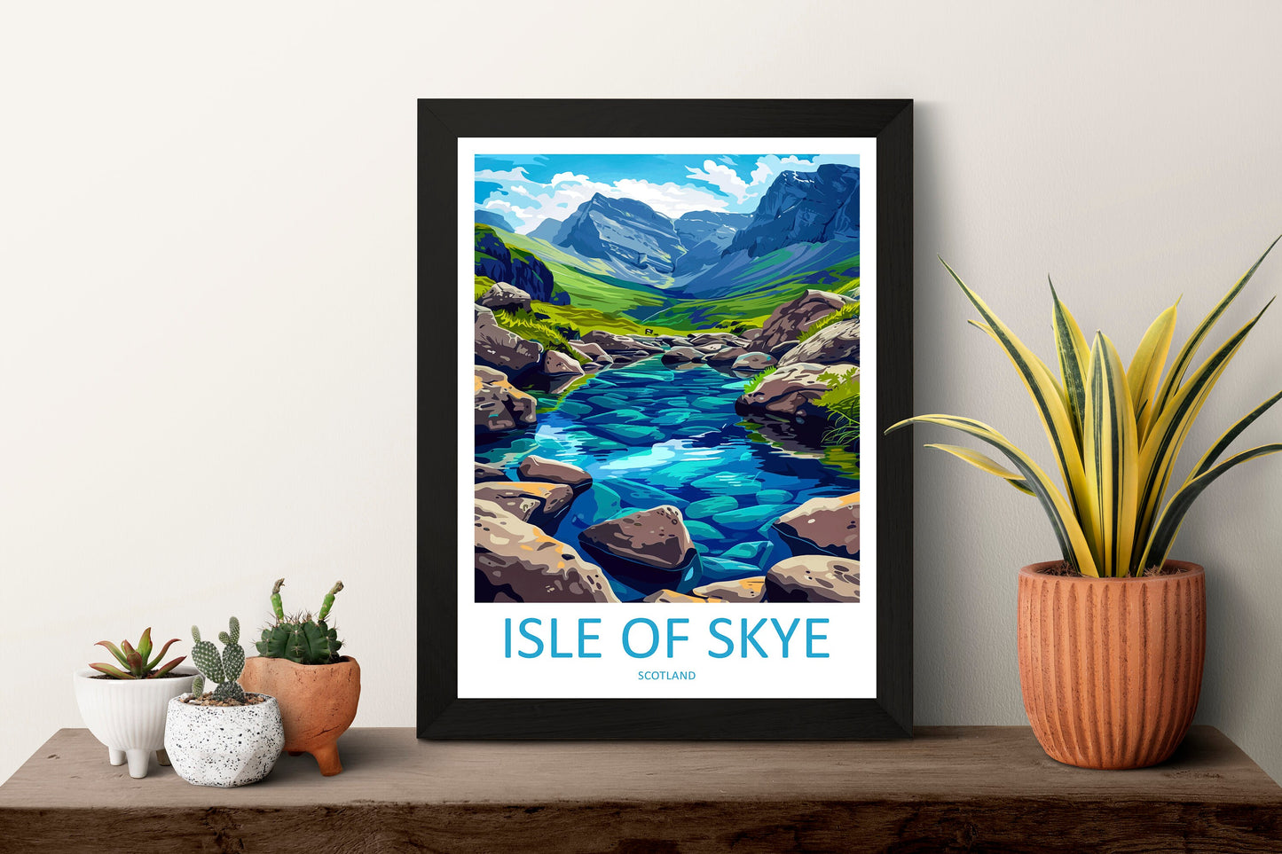 Isle of Skye Print Isle of Skye Home Decor Landscape Art Print Isle of Skye Wall Art for Scotland Enthusiast Gift Wall Hanging Isle of Skye
