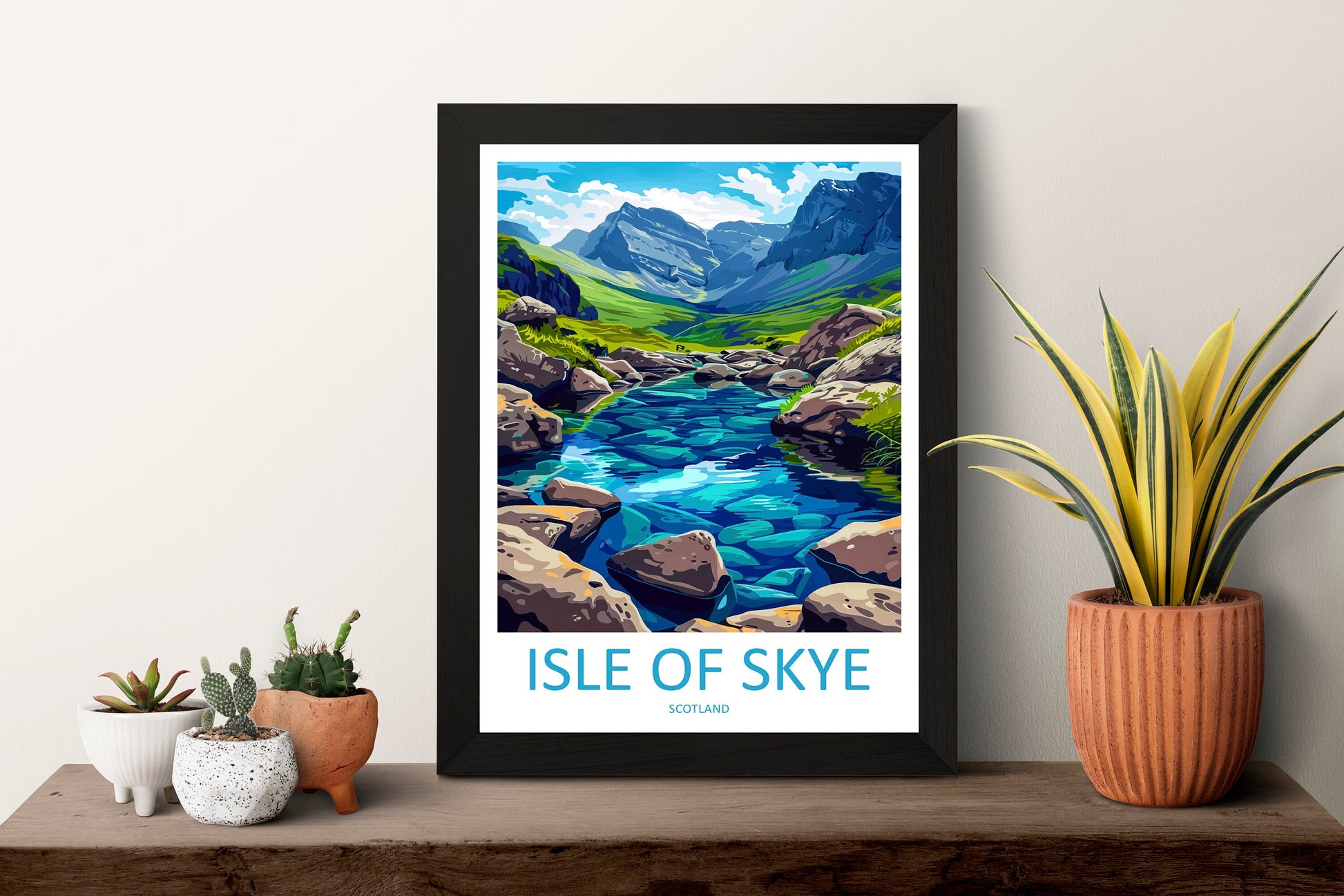Isle of Skye Print Isle of Skye Home Decor Landscape Art Print Isle of Skye Wall Art for Scotland Enthusiast Gift Wall Hanging Isle of Skye