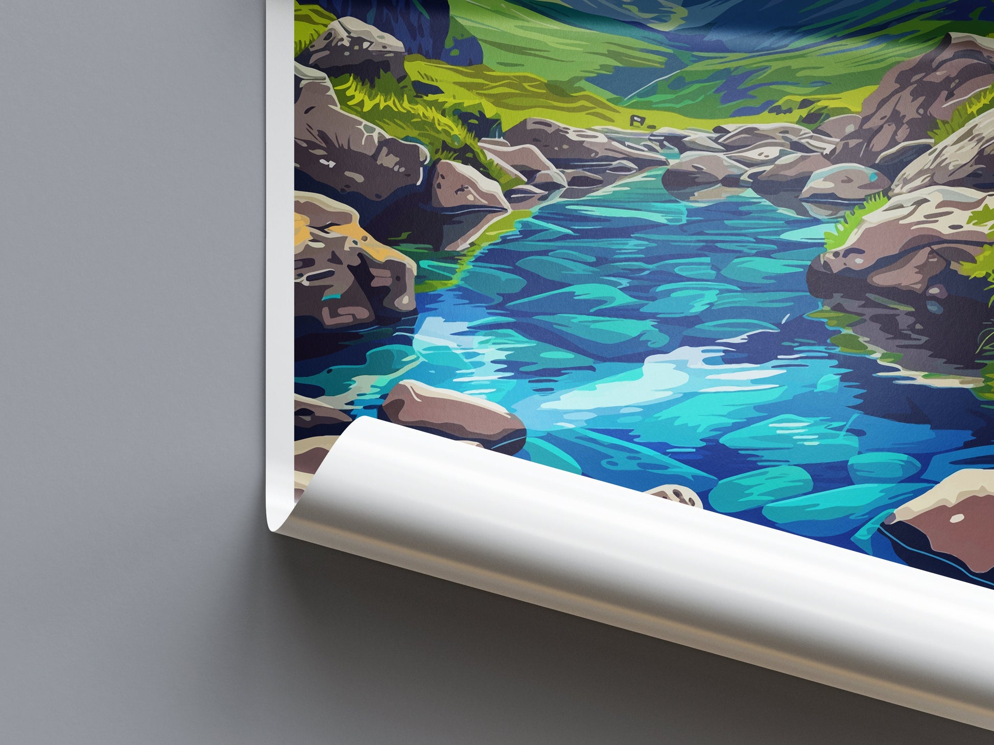 Isle of Skye Print Isle of Skye Home Decor Landscape Art Print Isle of Skye Wall Art for Scotland Enthusiast Gift Wall Hanging Isle of Skye