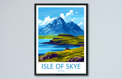 Isle of Skye Print Isle of Skye Home Decor Landscape Art Print Isle of Skye Wall Art for Scotland Enthusiast Gift Wall Hanging Isle of Skye
