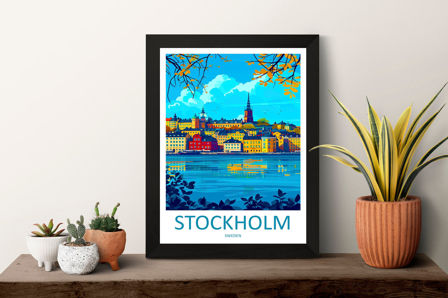 Stockholm Print Stockholm Home Décor Sweden Art Print Stockholm Wall Print For Sweden Gift Wall Hanging Stockholm Home Decor Artwork Swedish