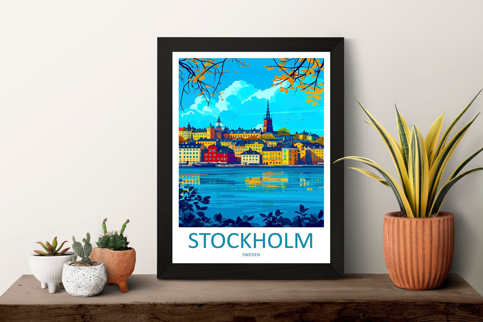 Stockholm Print Stockholm Home Décor Sweden Art Print Stockholm Wall Print For Sweden Gift Wall Hanging Stockholm Home Decor Artwork Swedish
