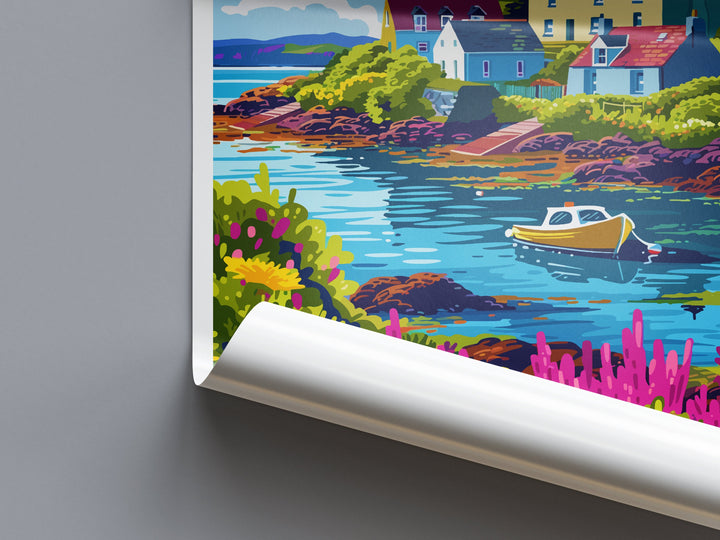 Isle Of Mull Travel Print Wall Art Isle Of Mull Wall Hanging Home Décor Isle Of Mull Gift Art Lovers Scotland Art Lover Gift Isle Of Mull
