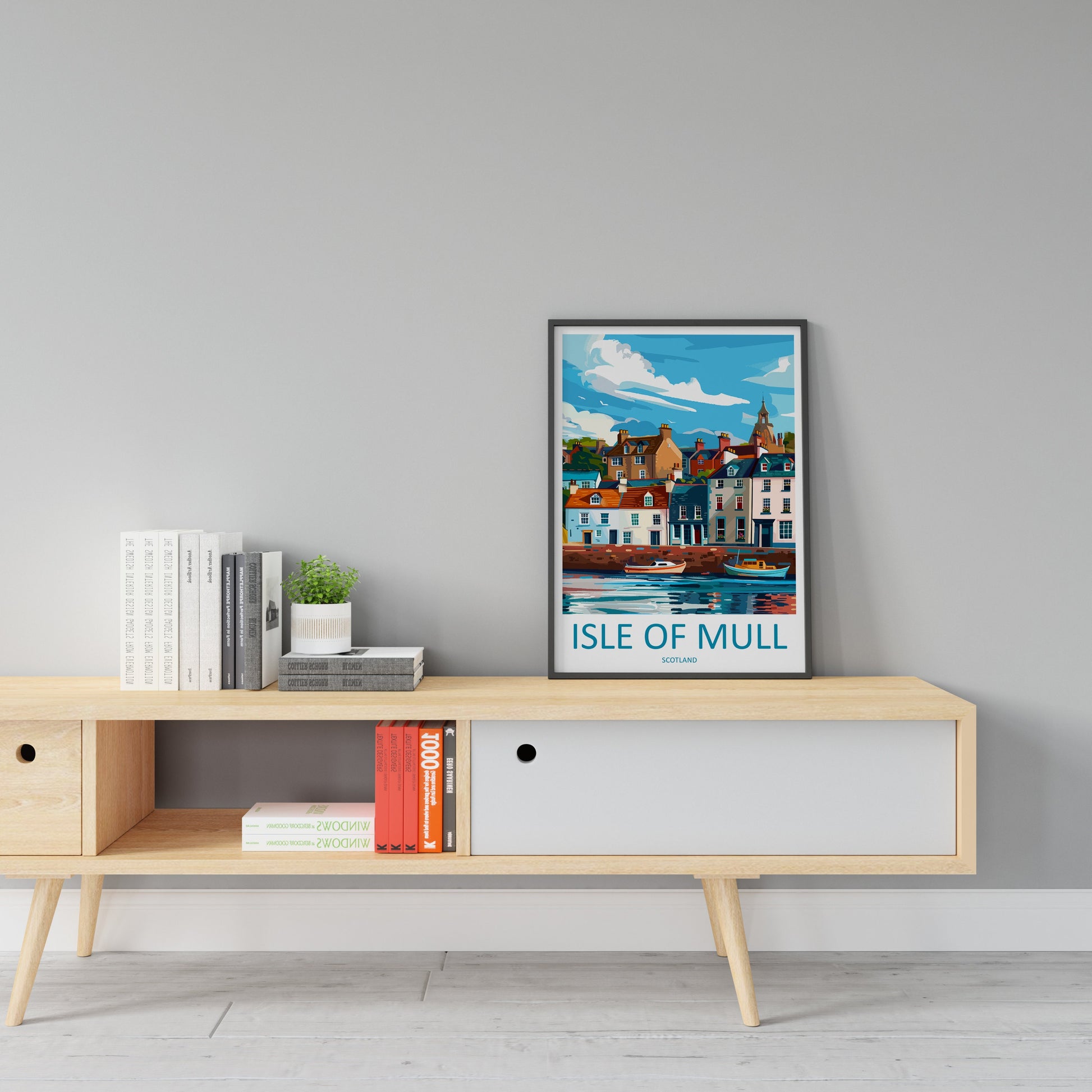 Isle Of Mull Travel Print Wall Art Isle Of Mull Wall Hanging Home Décor Isle Of Mull Gift Art Lovers Scotland Art Lover Gift Isle Of Mull