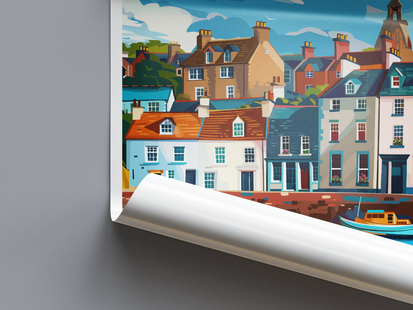 Isle Of Mull Travel Print Wall Art Isle Of Mull Wall Hanging Home Décor Isle Of Mull Gift Art Lovers Scotland Art Lover Gift Isle Of Mull
