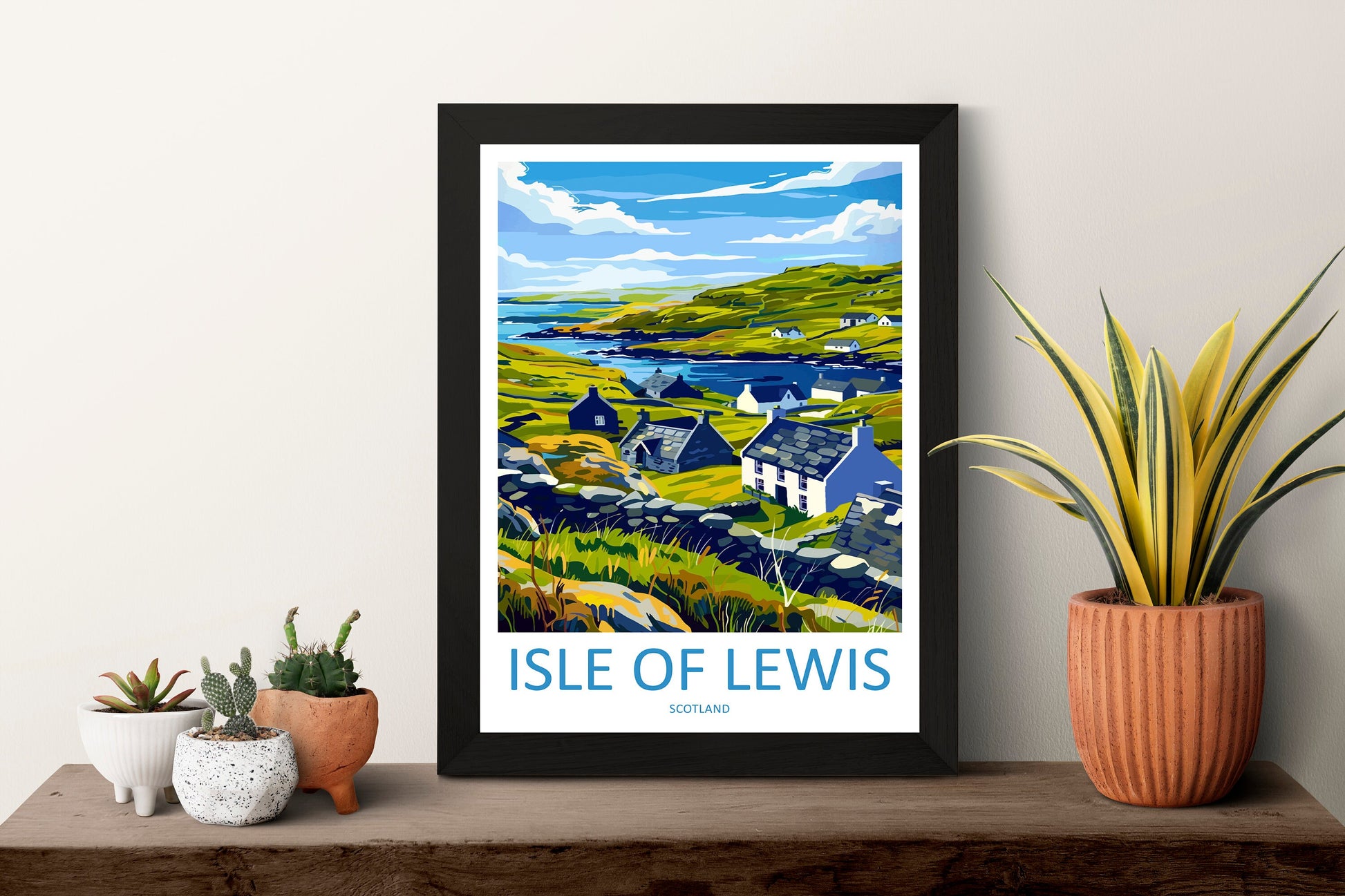 Isle Of Lewis Travel Print Wall Art Isle Of Lewis Wall Hanging Home Décor Isle Of Lewis Gift Art Lovers Scotland Art Lover Gift Isle Poster