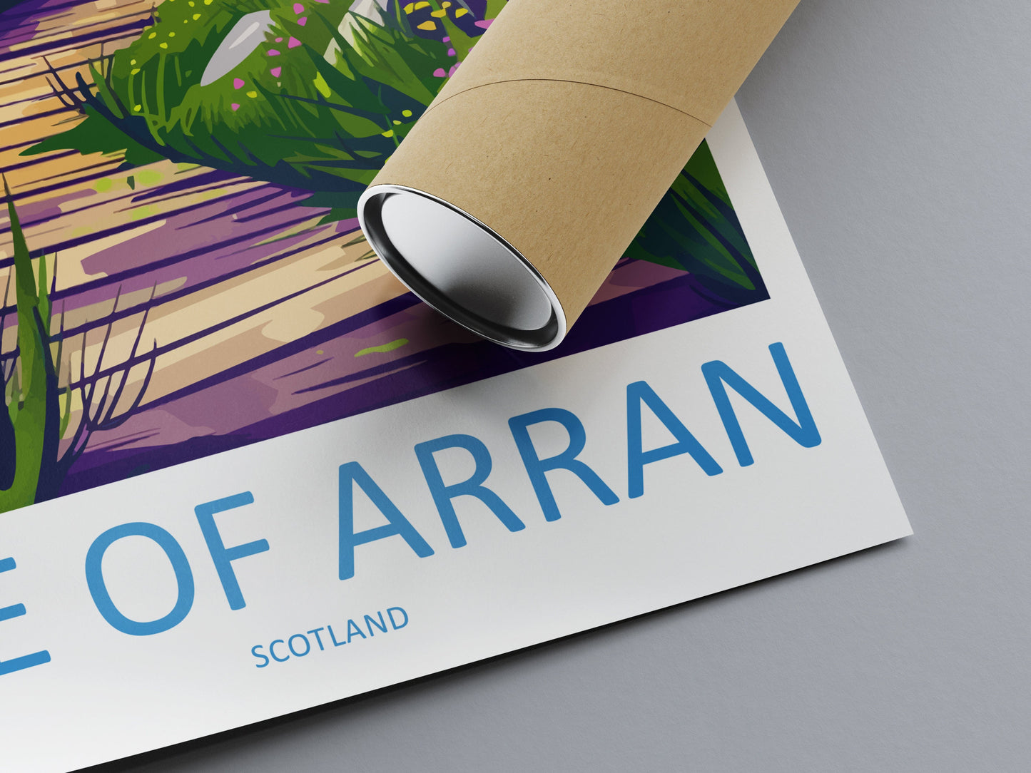 Isle Of Arran Travel Print Wall Art Isle Of Arran Wall Hanging Home Décor Isle Of Arran Gift Art Lovers Scotland Art Lover Gift Isle Poster