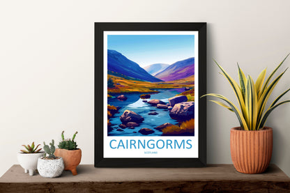 Cairngorms Print Cairngorms Home Decor Landscape Art Print Cairngorms Wall Art for Scotland Enthusiast Gift Wall Hanging Cairngorms Scotland
