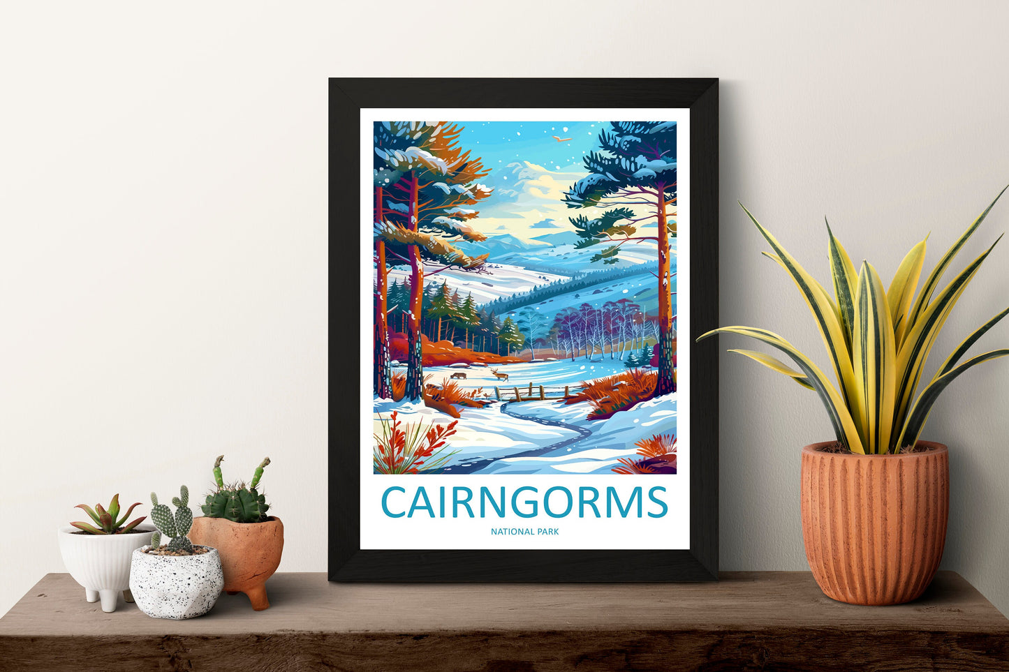 Cairngorms Print Cairngorms Home Decor Landscape Art Print Cairngorms Wall Art for Scotland Enthusiast Gift Wall Hanging Cairngorms Scotland
