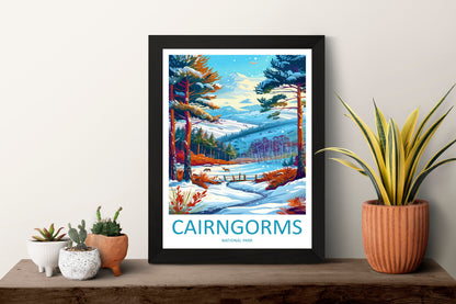 Cairngorms Print Cairngorms Home Decor Landscape Art Print Cairngorms Wall Art for Scotland Enthusiast Gift Wall Hanging Cairngorms Scotland
