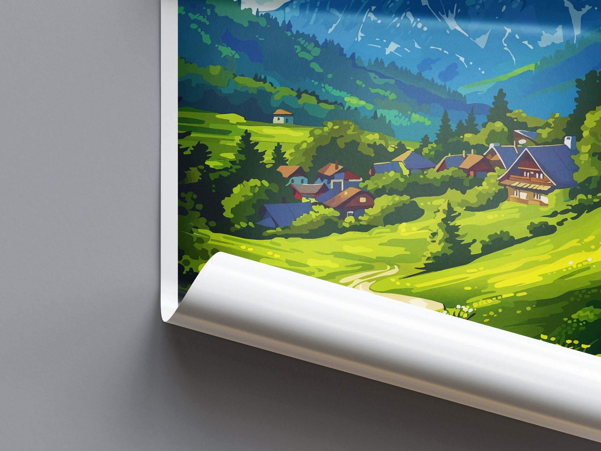 Zakopane Travel Print Zakopane Home Décor Poland Art Print Polish Wall Print For Zakopane Gift Wall Hanging Zakopane Artwork Décor