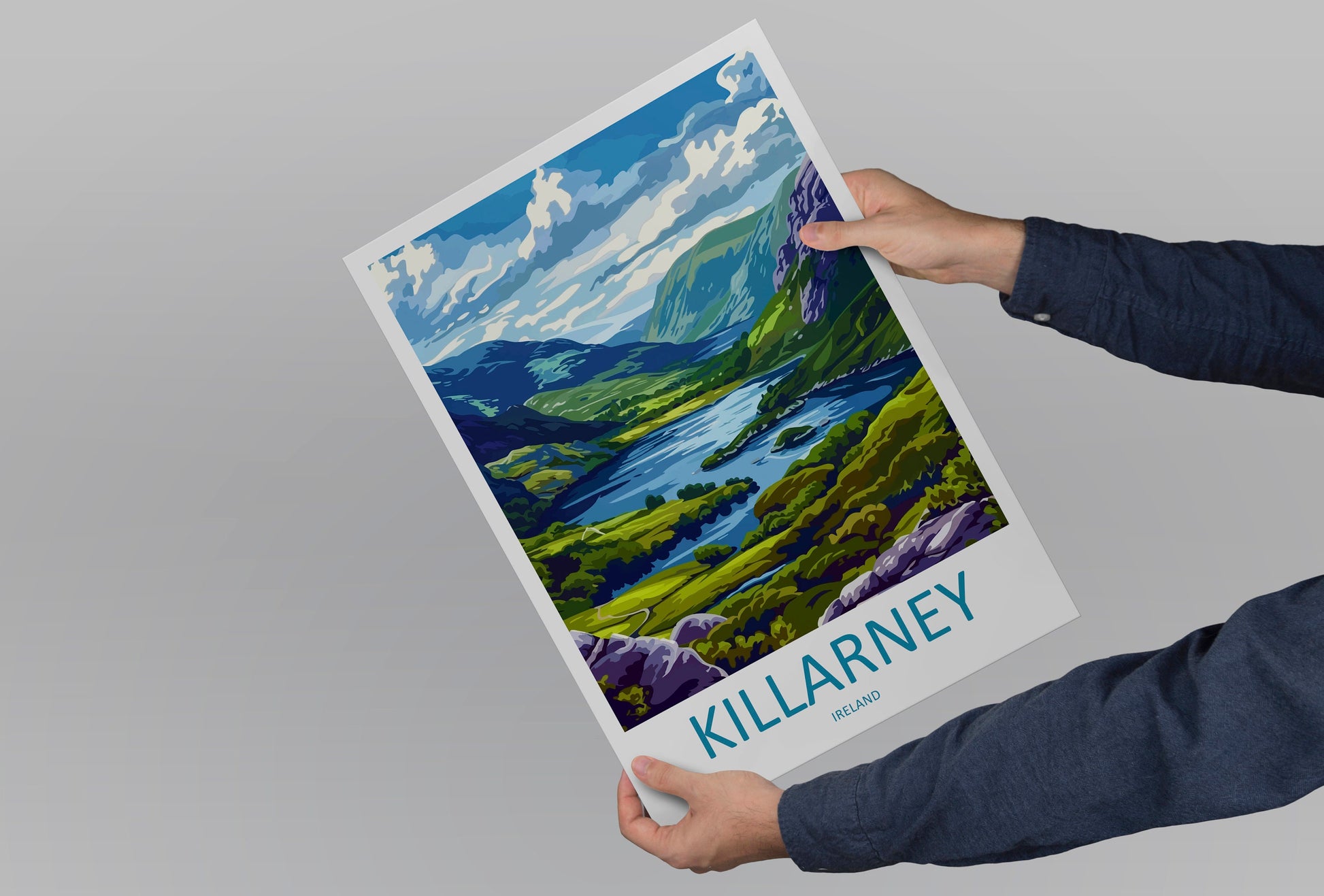 Killarney National Park Print Killarney Home Decor Landscape Art Print Killarney Wall Art for Ireland Enthusiast Gift Wall Hanging Killarney