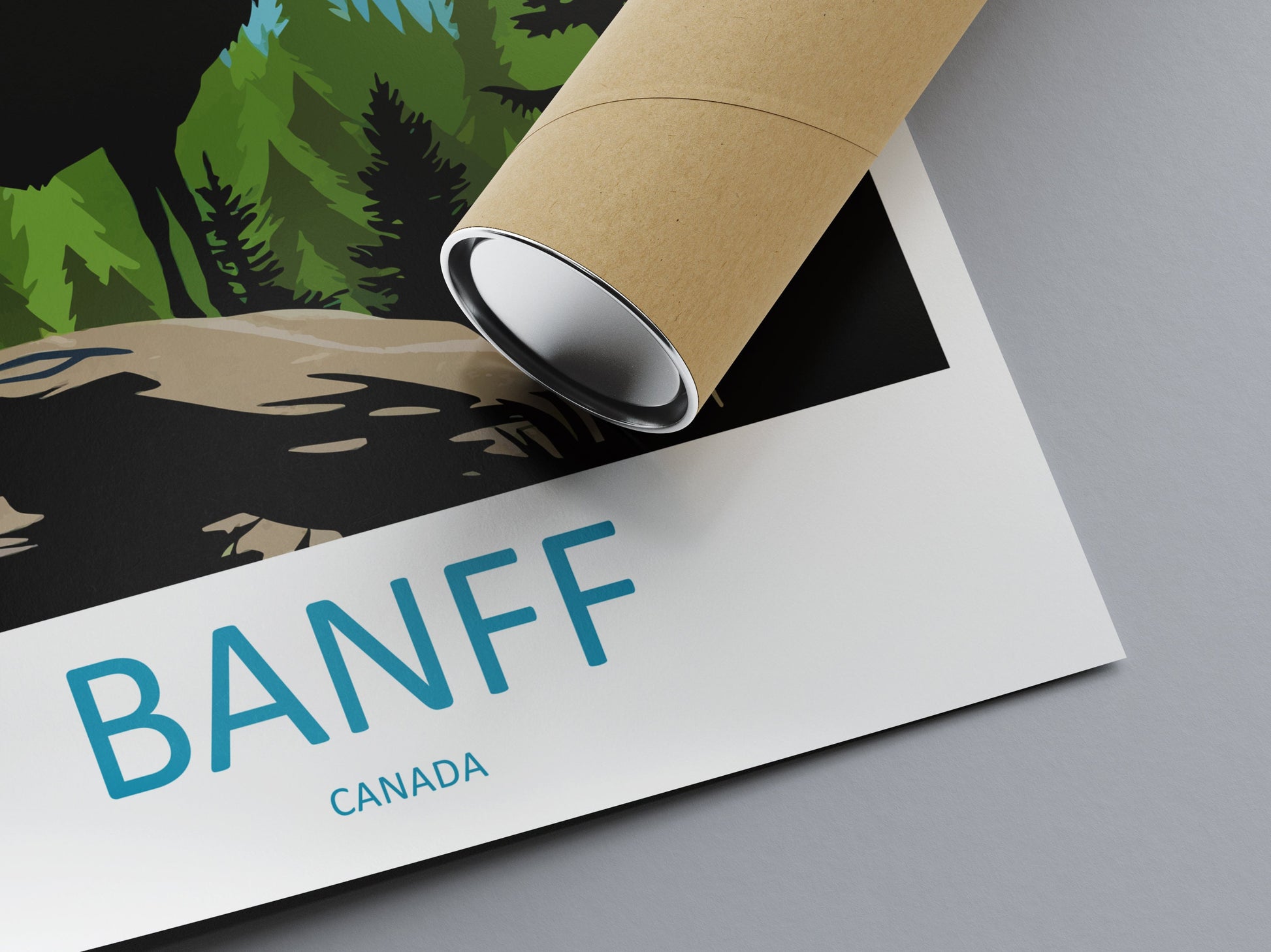 Banff National Park Travel Print Wall Art Banff Wall Hanging Home Décor Banff Gift Art Lovers Canada Art Lover Gift