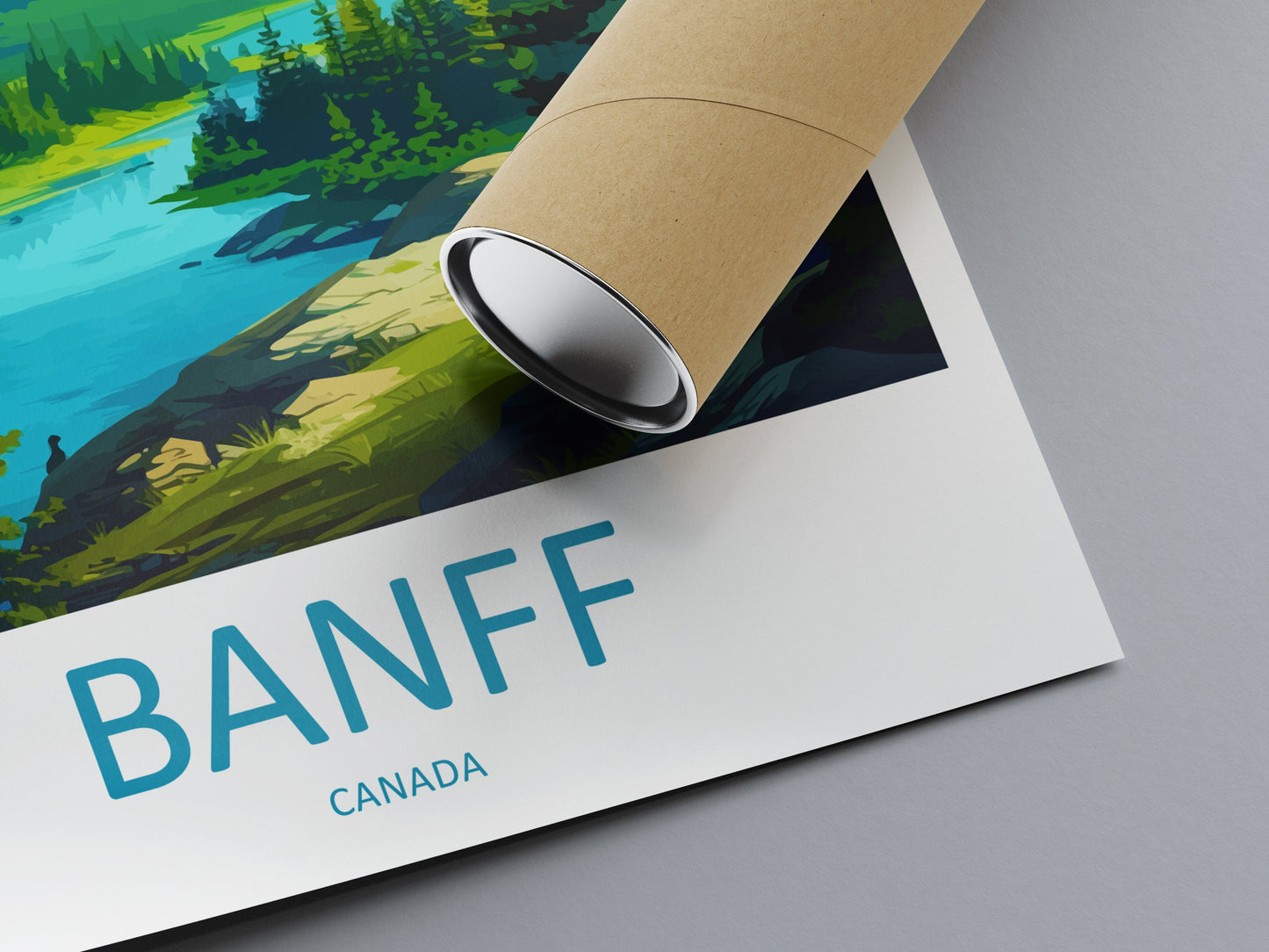 Banff National Park Travel Print Wall Art Banff Wall Hanging Home Décor Banff Gift Art Lovers Canada Art Lover Gift
