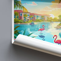 Aruba Travel Print Wall Art Aruba Wall Hanging Home Décor Aruba Gift Art Lovers Wall Art Caribbean Travel Print Aruba Decor