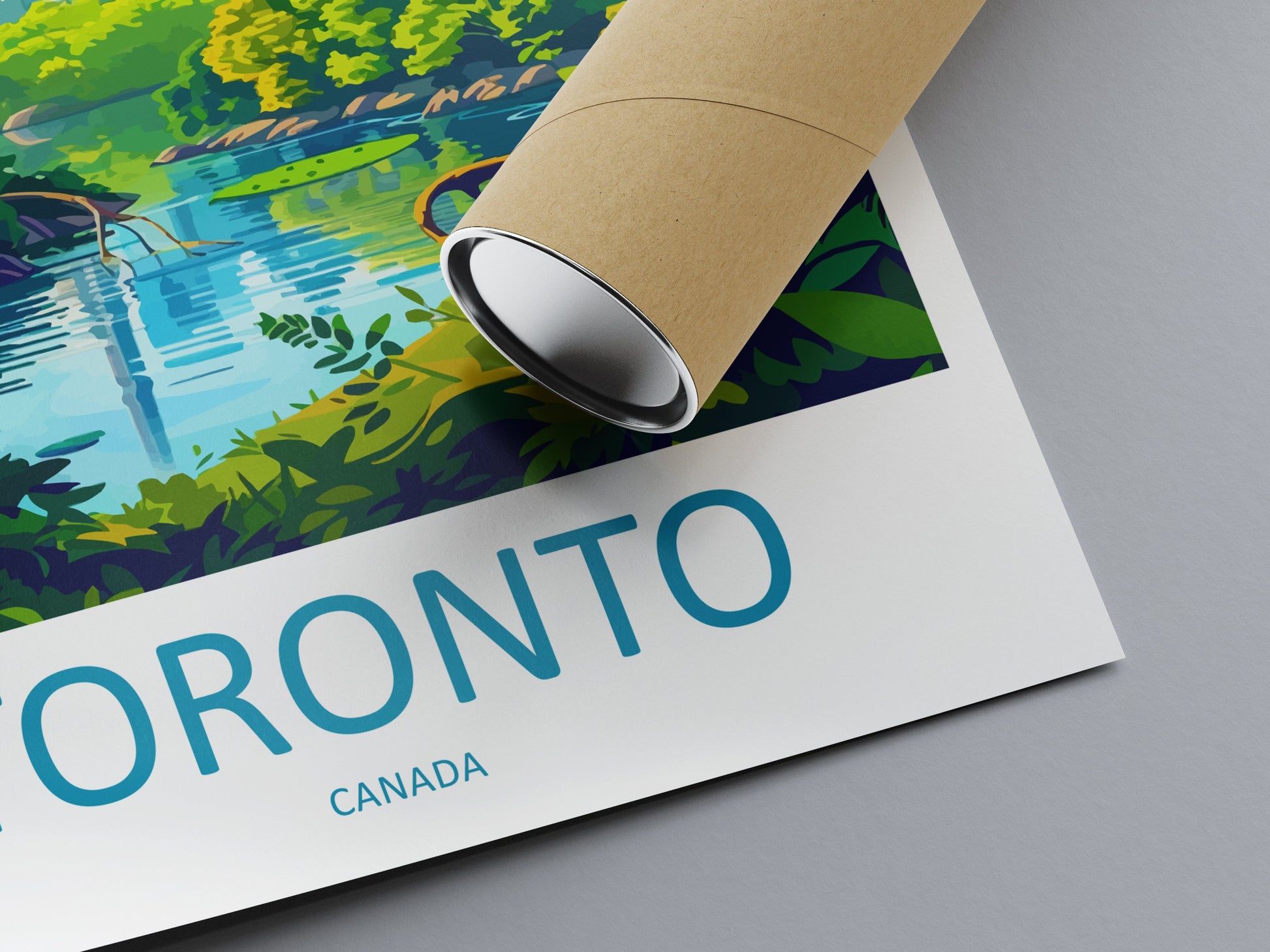 Toronto Travel Print Wall Art Toronto Canada Wall Hanging Home Decoration Toronto Gift Art Lovers Wall Art Print Toronto Canada Art