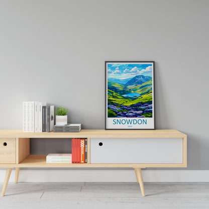 Snowdonia Print Snowdonia Home Decor Landscape Art Print Snowdonia Wall Art for Nature Enthusiast Gift Wall Hanging Snowdonia Wales Wall Art