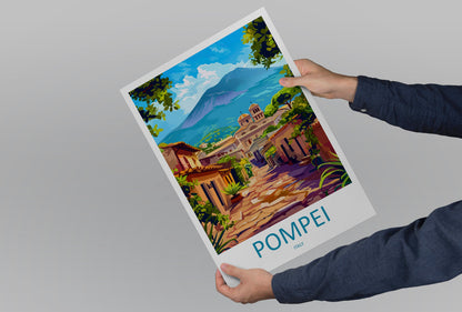 Pompeii Travel Print Wall Art Pompeii Italy Wall Hanging Home Decoration Pompeii Gift Art Lovers Wall Art Print Pompeii Italy Art Pompeii