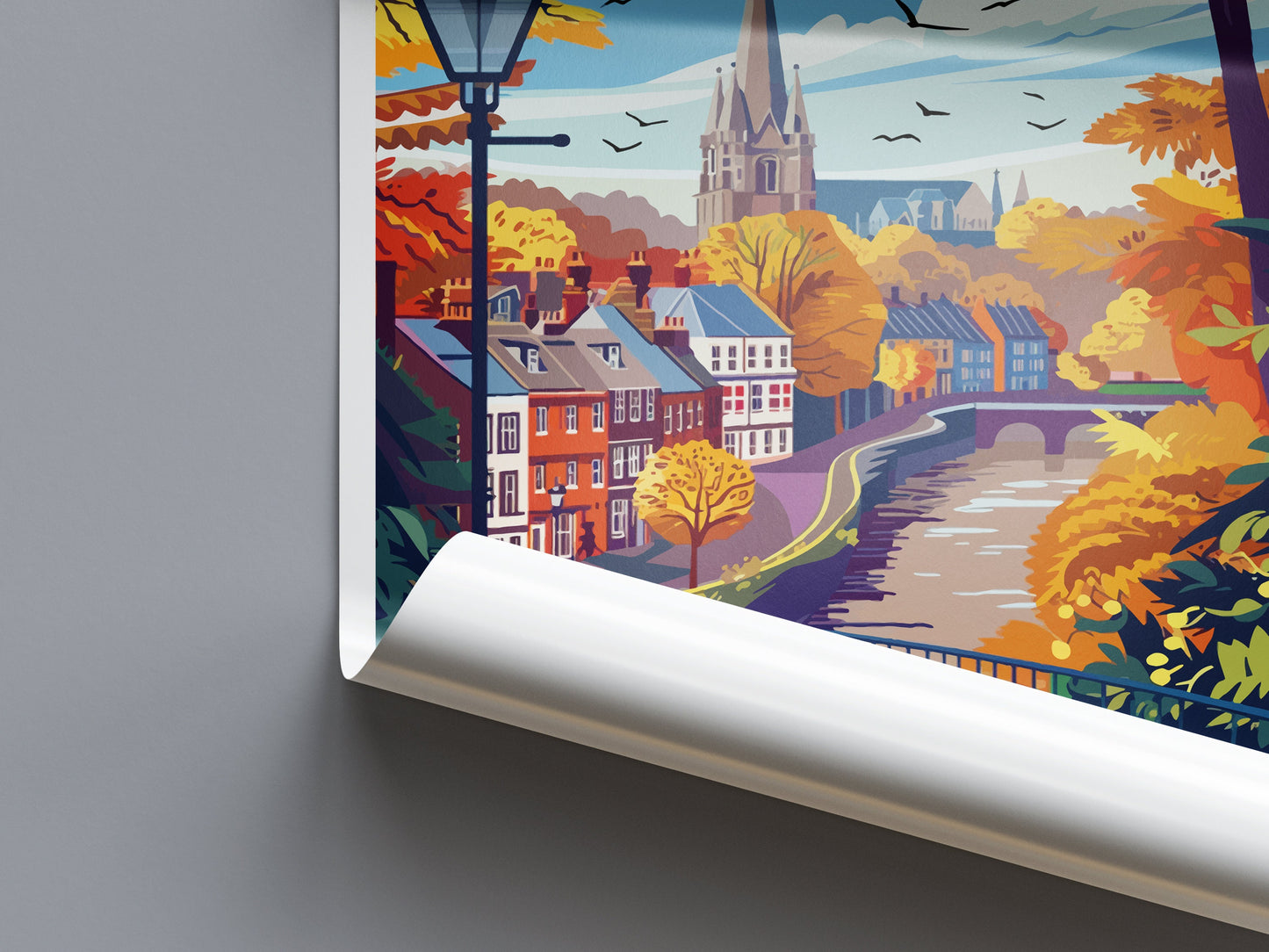 Norwich Travel Print Wall Art Norwich Wall Hanging Home Décor Norwich Gift Art Lovers England Art Lover Gift Norwich Travel Gift