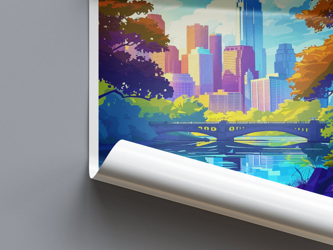 Minneapolis Travel Print Wall Art Minneapolis Wall Hanging Home Décor Minneapolis Gift Art Lovers United States Art Gift Lover Print