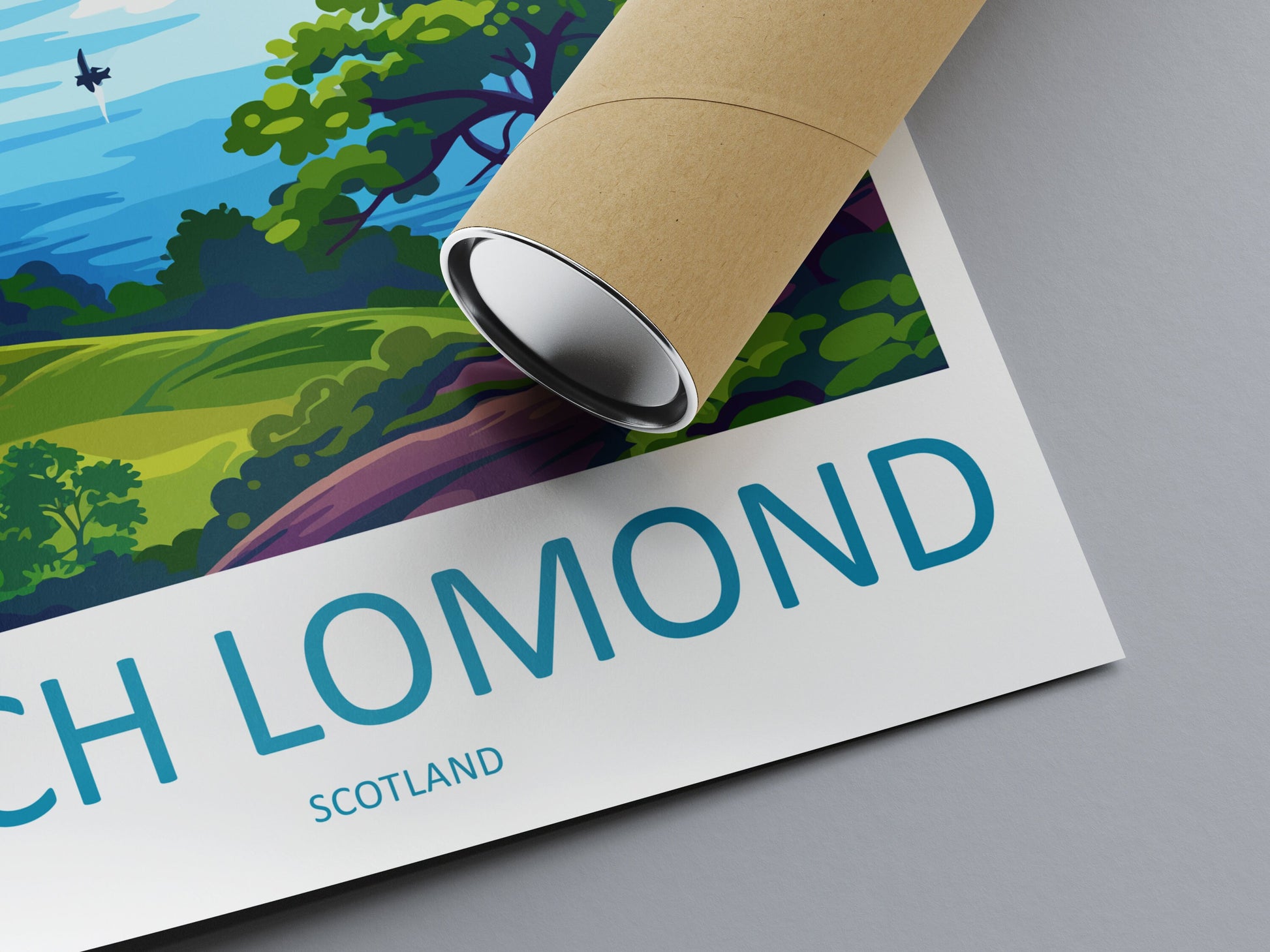 Loch Lomond Travel Print Wall Art Loch Lomond Wall Hanging Home Decoration National Park Gift Art Lovers Wall Art Print Loch Lomond Poster