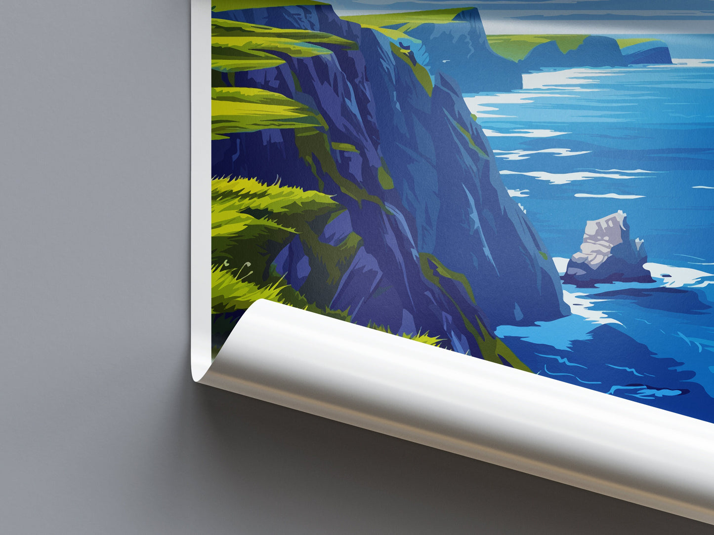 Shetland Travel Print Shetland Home Décor Scotland Art Print Shetland Wall Print For Shetland Gift Wall Hanging Scottish Islands Shetland