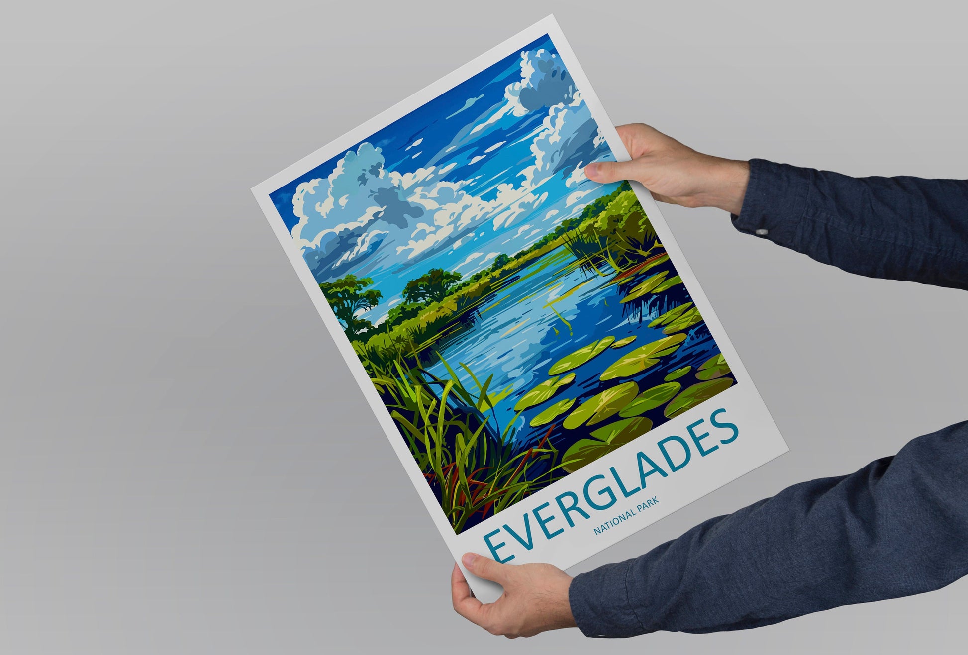 Everglades National Park Travel Print Wall Art Everglades National Park Wall Hanging Home Décor Everglades National Park Gift Art Lovers
