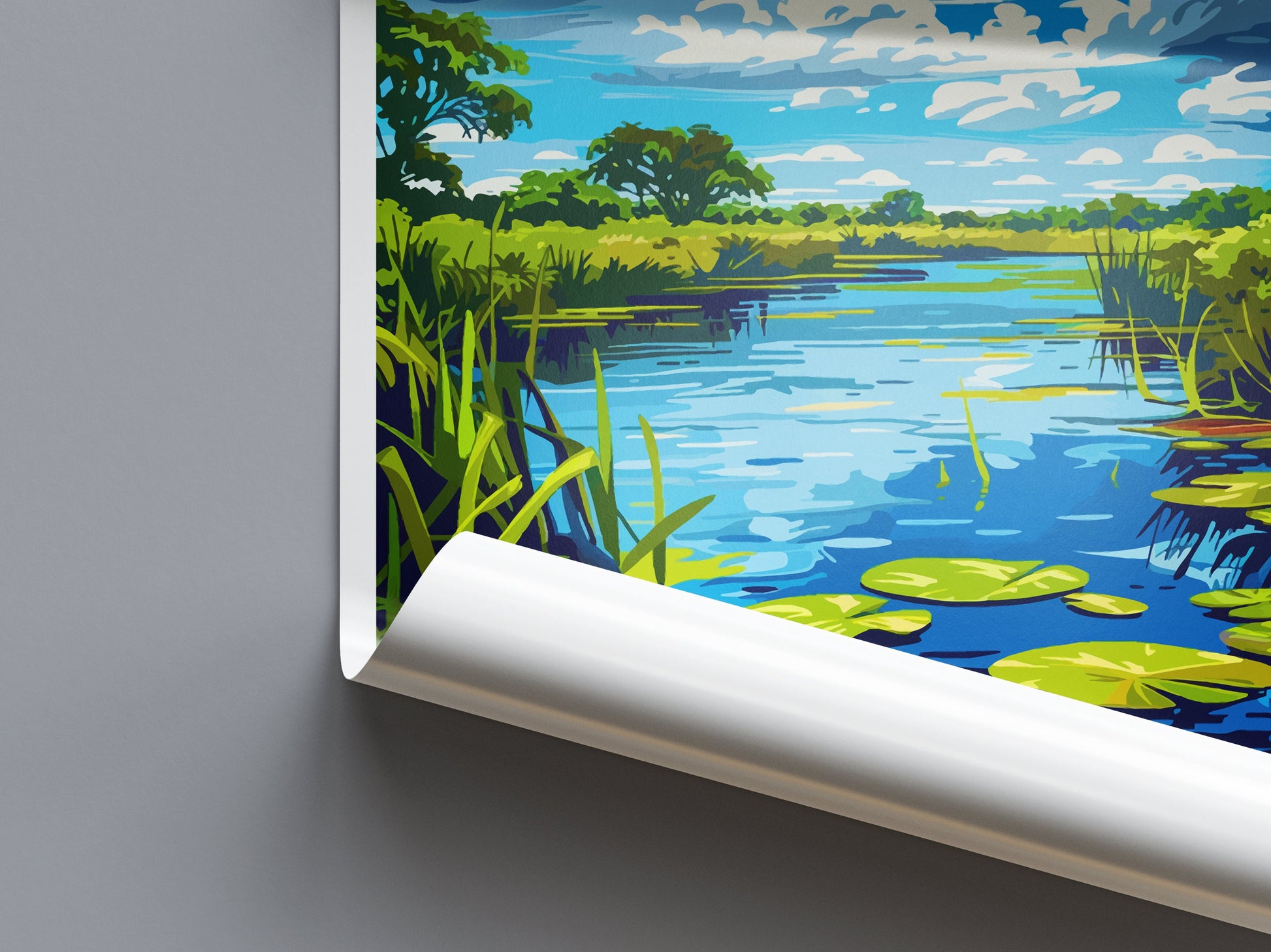 Everglades National Park Travel Print Wall Art Everglades National Park Wall Hanging Home Décor Everglades National Park Gift Art Lovers