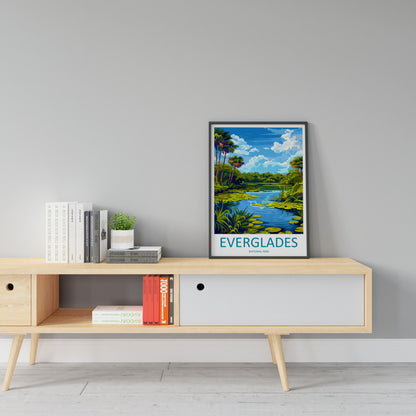 Everglades National Park Travel Print Wall Art Everglades National Park Wall Hanging Home Décor Everglades National Park Gift Art Lovers