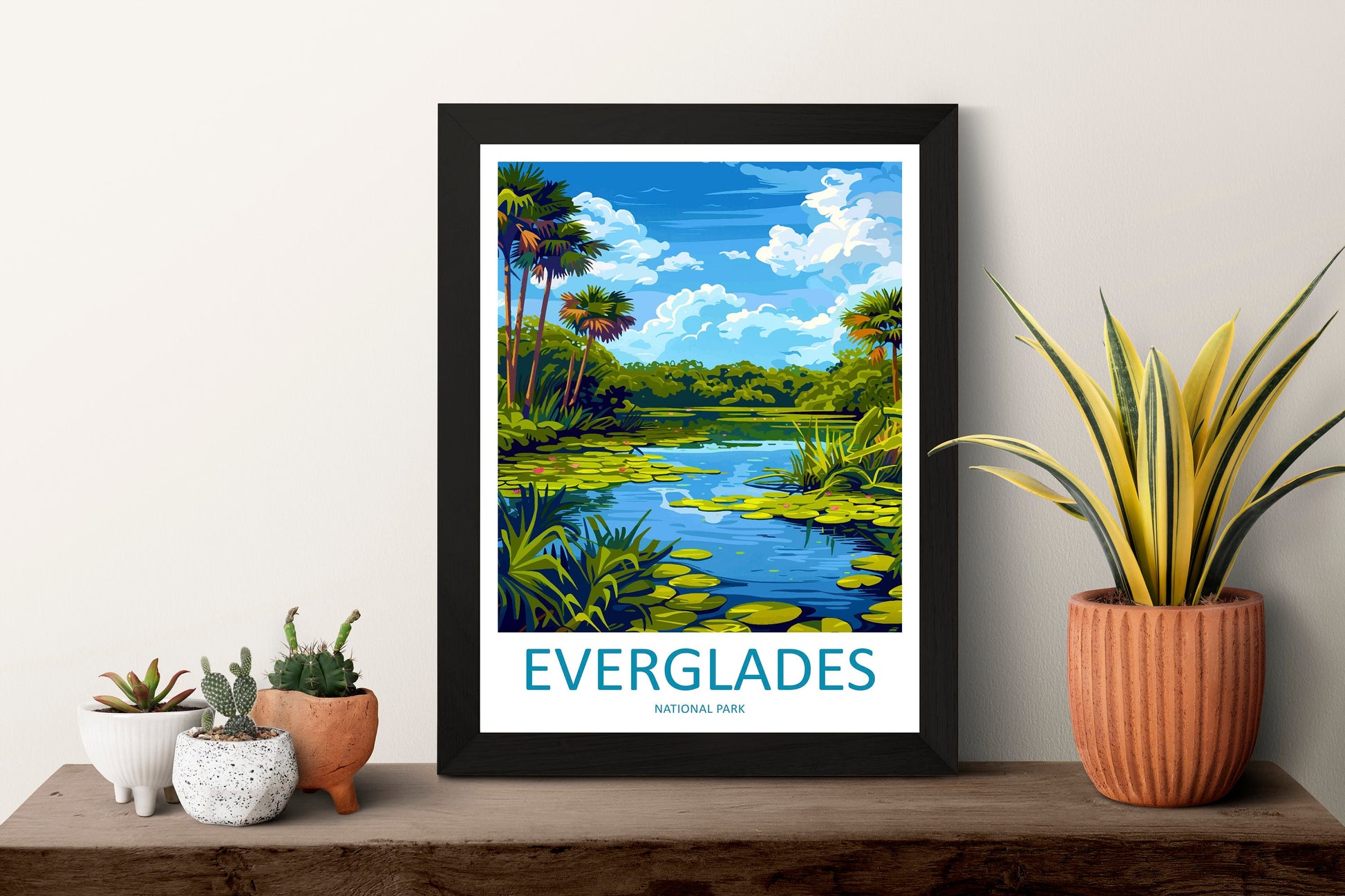 Everglades National Park Travel Print Wall Art Everglades National Park Wall Hanging Home Décor Everglades National Park Gift Art Lovers