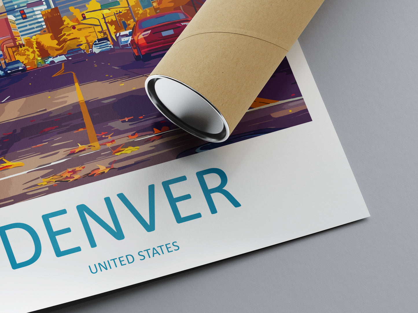 Denver Travel Print Wall Art Denver Wall Hanging Home Décor Denver Gift Art Lovers Colorado Art Gift Lover Print For Denver Lovers Print