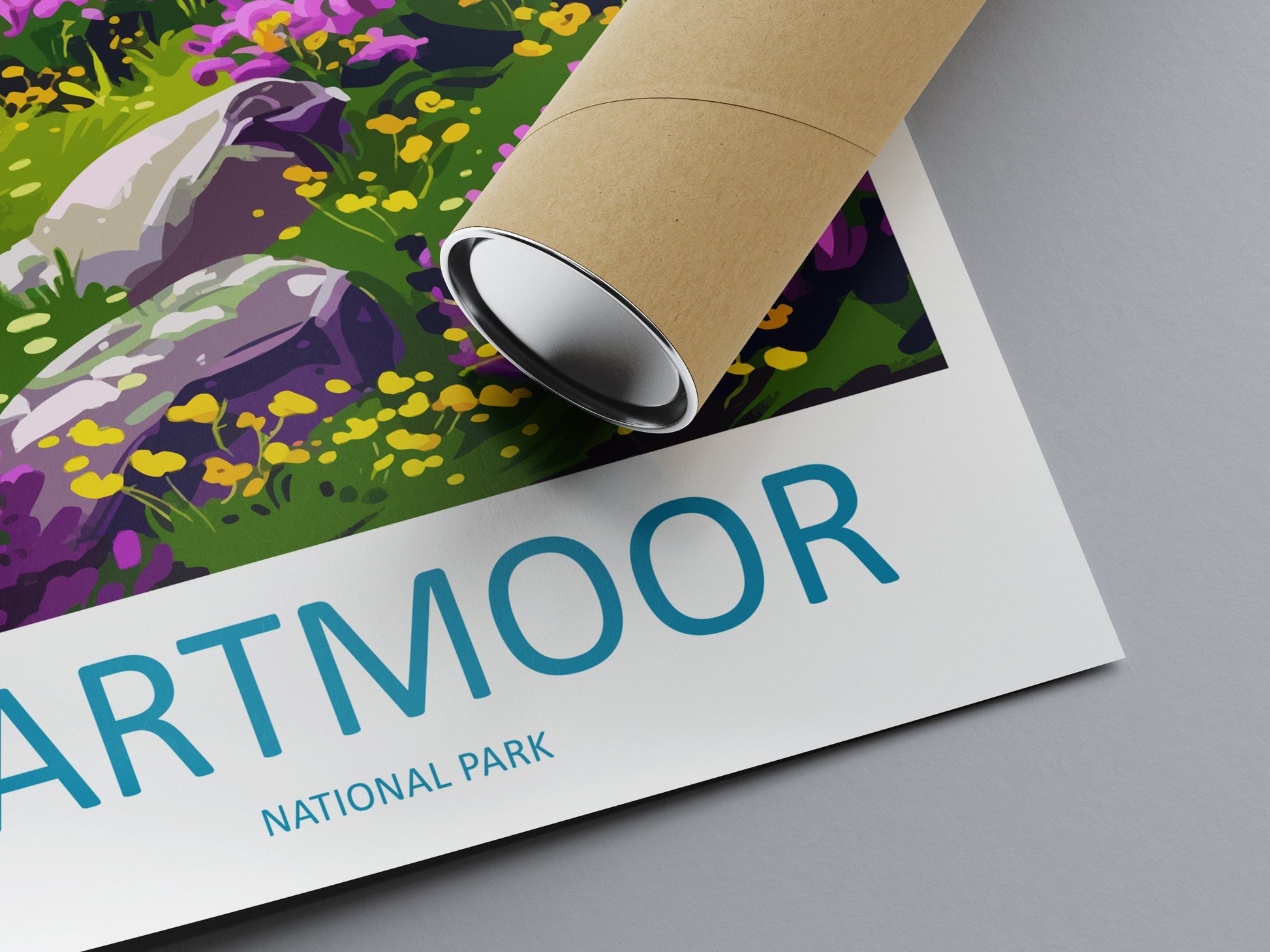 Dartmoor Travel Print Wall Art Dartmoor Wall Hanging Home Deco National Park Gift Art Lovers Wall Art Print Dartmoor National Park Wall Art