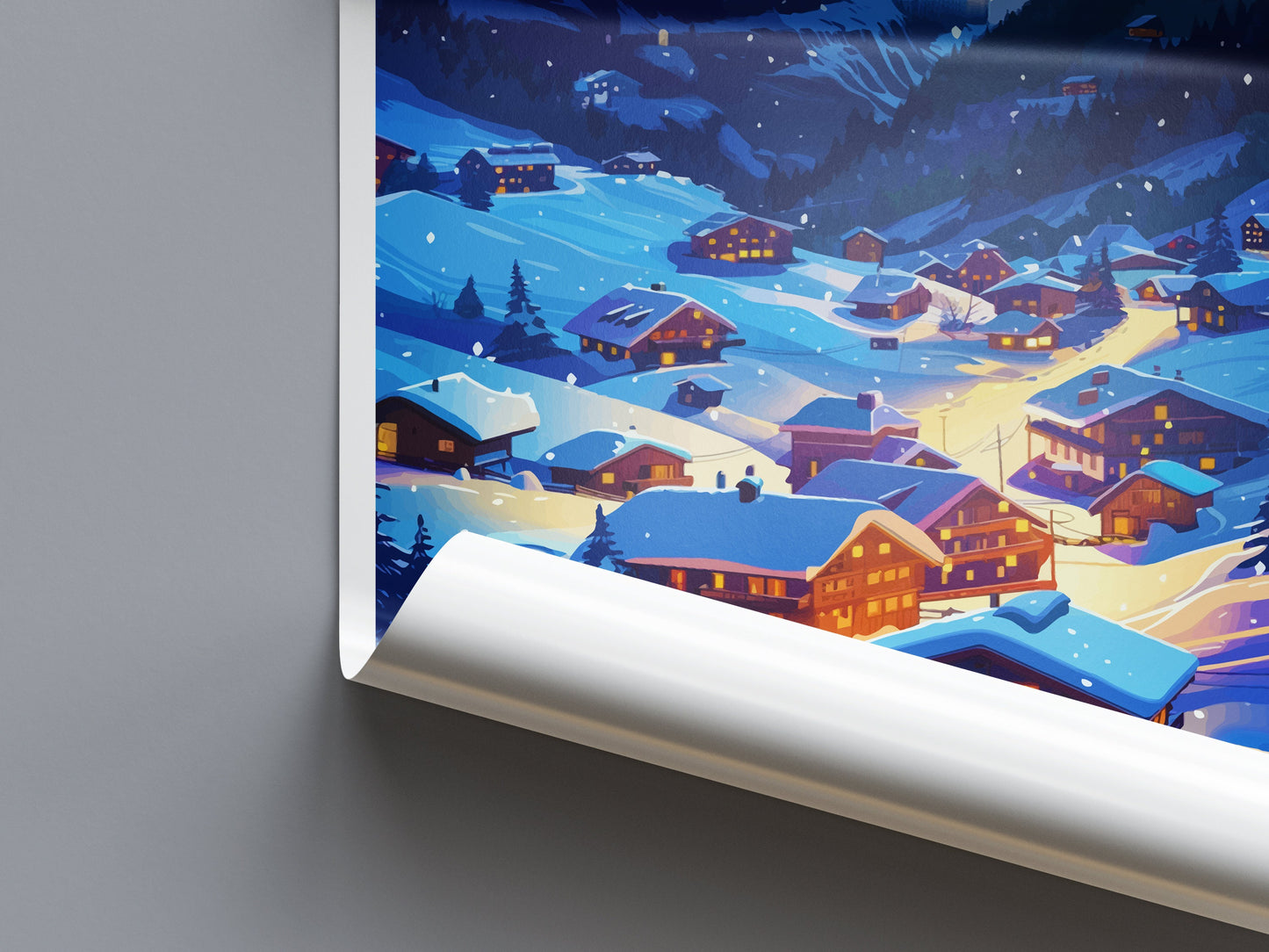 Grindelwald Print Grindelwald Home Décor Switzerland Art Print Grindelwald Wall Print For Switzerland Gift Wall Hanging Grindelwald Home Art