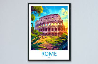 Rome Travel Print Wall Art Rome Wall Hanging Home Décor Rome Gift Art Lovers Italy Art Lover Gift Rome Print Italy Wall Art Decor