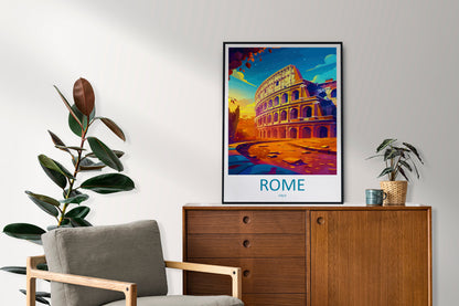 Rome Travel Print Wall Art Rome Wall Hanging Home Décor Rome Gift Art Lovers Italy Art Lover Gift Rome Print Italy Wall Art Decor