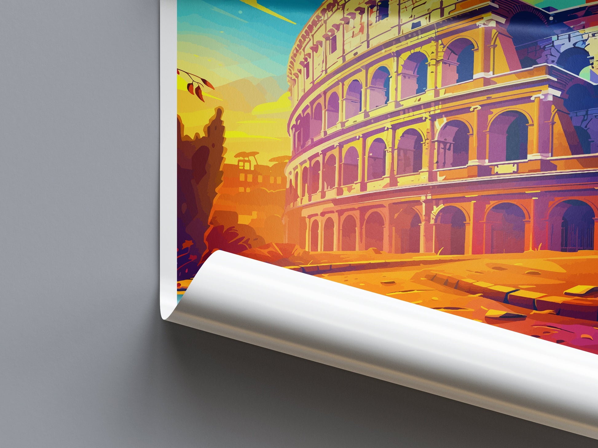 Rome Travel Print Wall Art Rome Wall Hanging Home Décor Rome Gift Art Lovers Italy Art Lover Gift Rome Print Italy Wall Art Decor
