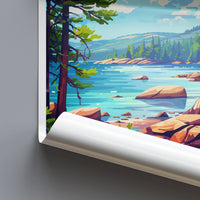 Acadia National Park Travel Print Wall Art Acadia National Park Wall Hanging Home Décor Acadia National Park Gift Art Lovers National Park