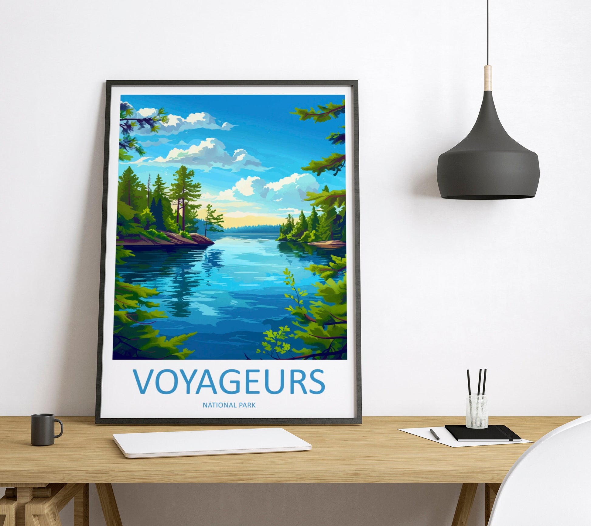 Voyageurs National Park Travel Print Wall Art Voyageurs National Park Wall Hanging Home Décor Voyageurs National Park Art Gift Poster