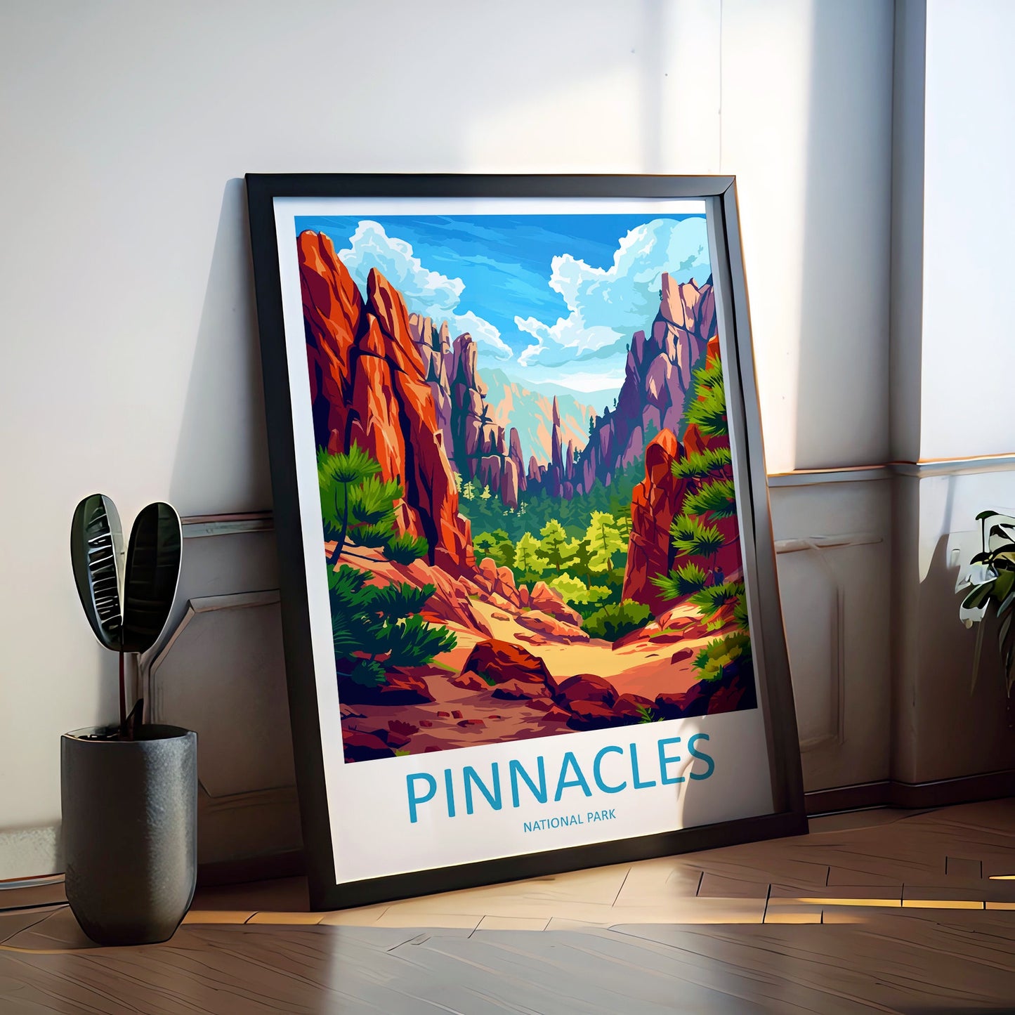 Pinnacles Travel Print Wall Art Pinnacles AU Wall Hanging Home Décor Pinnacles Gift Art Lovers Australia Art Lover Gift Wall Art Australia