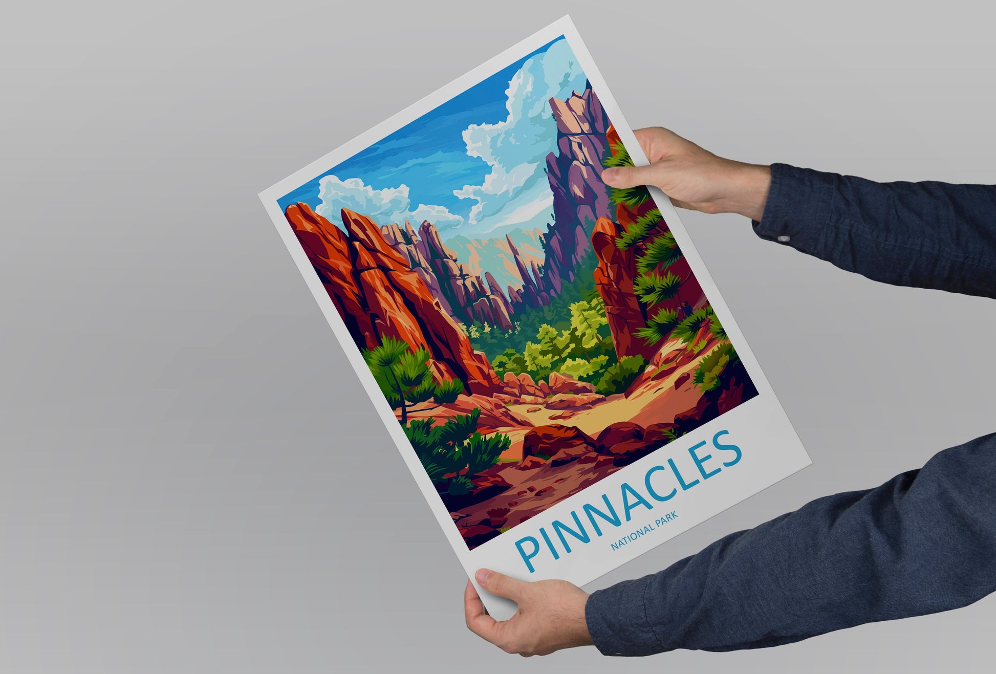 Pinnacles Travel Print Wall Art Pinnacles AU Wall Hanging Home Décor Pinnacles Gift Art Lovers Australia Art Lover Gift Wall Art Australia