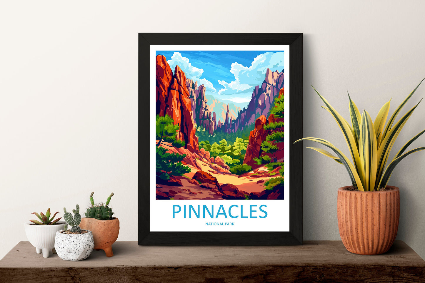 Pinnacles Travel Print Wall Art Pinnacles AU Wall Hanging Home Décor Pinnacles Gift Art Lovers Australia Art Lover Gift Wall Art Australia