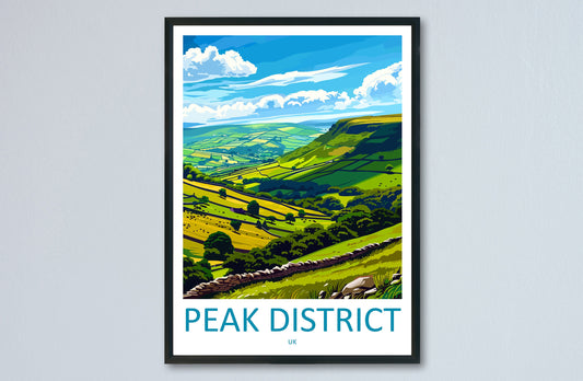 Peak District Print Peak District Home Decor Landscape Art Print Peak District Wall Art Nature Enthusiast Gift Wall Hanging Peak District UK