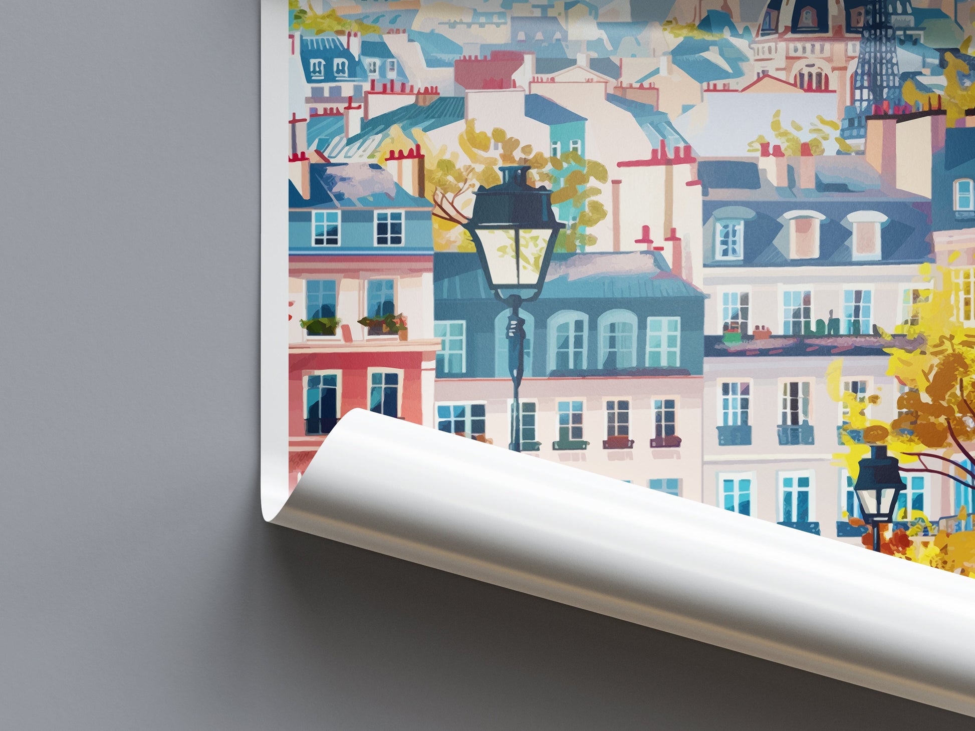 Paris Travel Print Wall Art Paris Wall Hanging Home Décor Paris Gift Art Lovers France Art Lover Gift Paris Print France Wall Art Décor