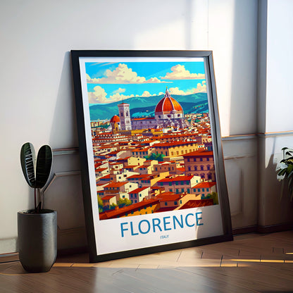 Florence Travel Print Wall Art Florence Italy Wall Hanging Home Decoration Florence Gift Art Lovers Wall Art Print Florence Italy Wall Print
