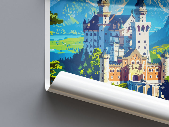 Garmisch-Partenkirchen Travel Print Wall Art Garmisch-Partenkirchen Wall Hanging Home Décor Garmisch-Partenkirchen Gift Art Lovers Germany