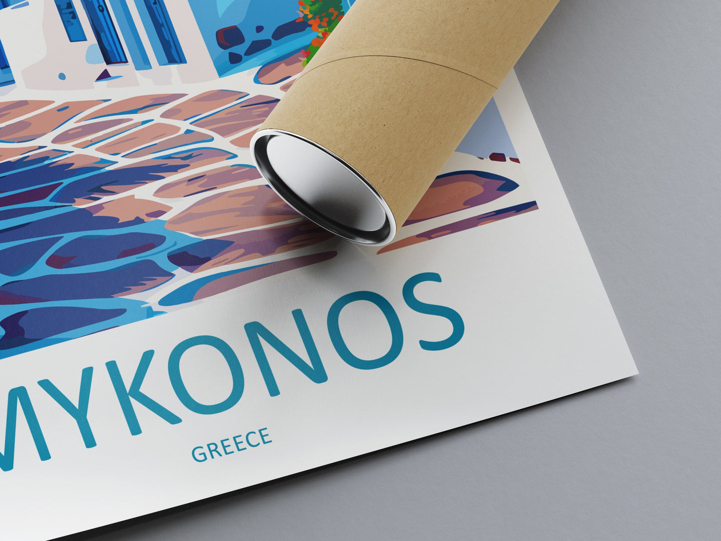 Mykonos Travel Print Wall Art Mykonos Greece Wall Hanging Home Decoration Mykonos Gift Art Lovers Wall Art Print Mykonos Greece Wall Poster