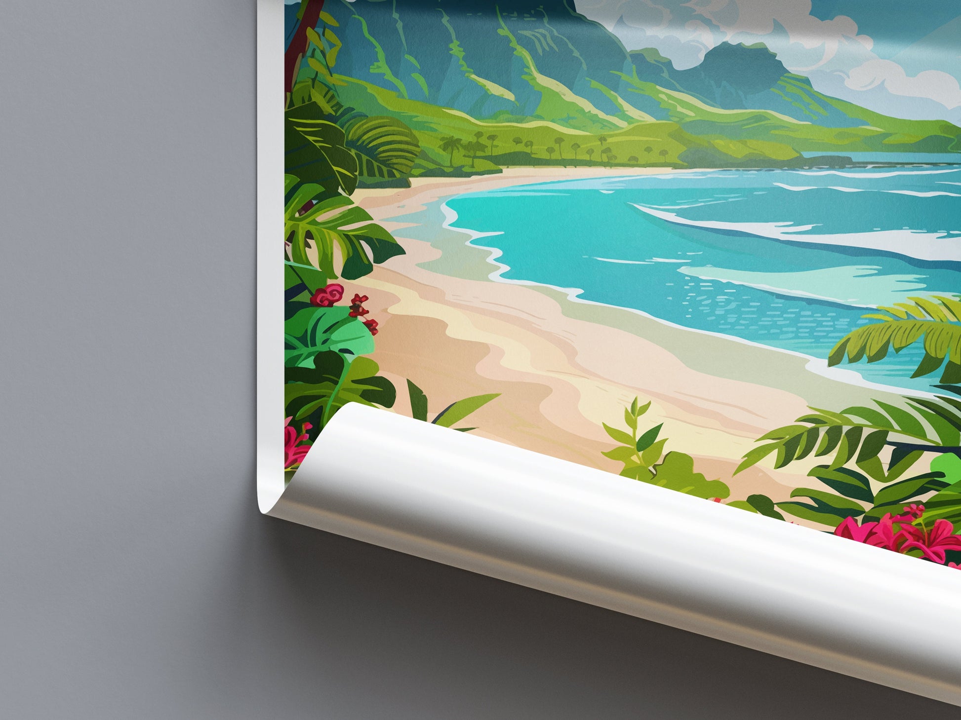 Maui Travel Print Wall Art Maui Wall Hanging Home Décor Maui Gift Art Lovers Hawaii Art Lover Gift Print Artwork